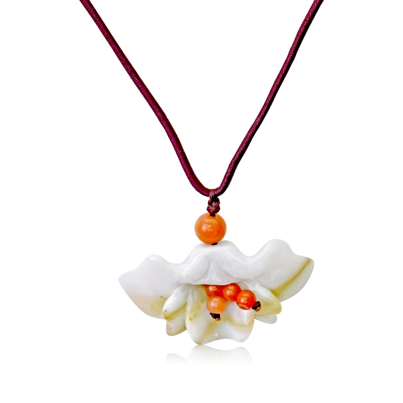 Fan flower with jade a timeless symbol of peace, love, and protection for every occasion