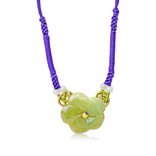 Floral Clematis Flower a Choker Floral for Women Summer Flowering Clematis a Mother’s Day Jewelry Gift 