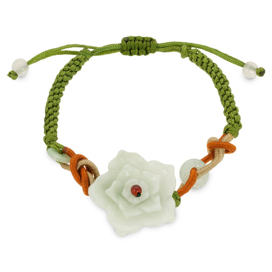 Floral Design Bracelet with Centaurea Flower Perfect Gift for Women Centaurea for Valentine's Day Gift