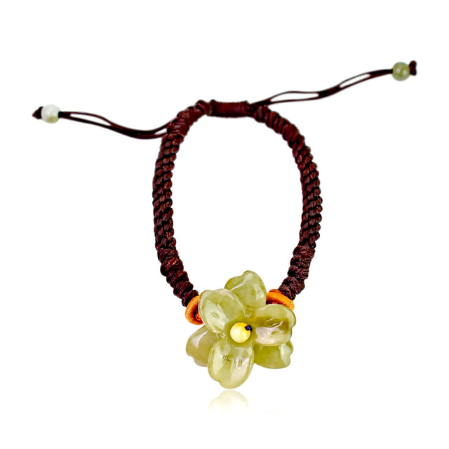 Flower Shaped Bracelet Inspired by Star Gazers flower for Women for Valentine’s Day Gift