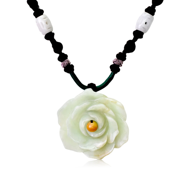 Forever rose with necklace for birthdays that bloom with joy
