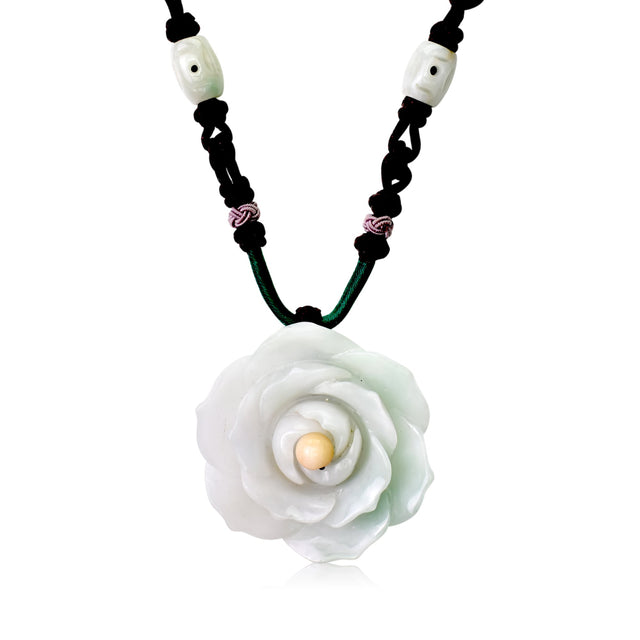 Forever rose with necklace to celebrate everlasting love