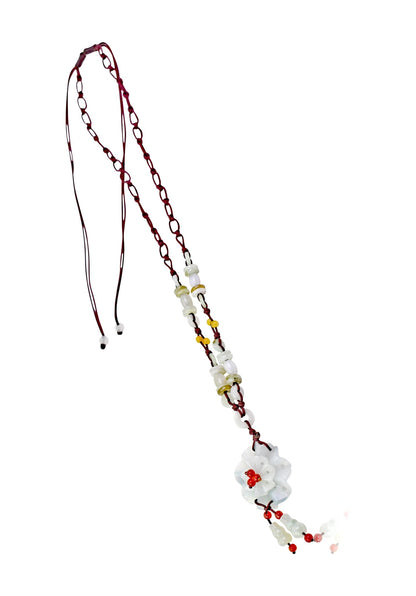 Graceful Chrysanthemum a spider mum flower for Her Birth Necklace Gift to Cherished Forever