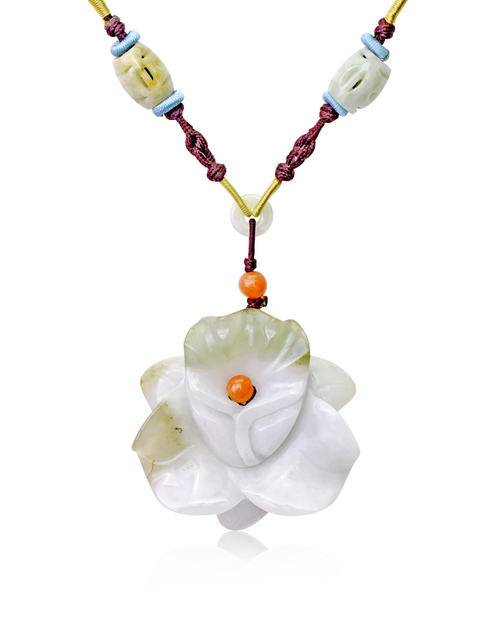 Graceful birth flower necklace for mom’s unforgettable moments with orchid flower