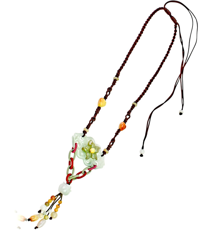 Handcrafted Infinity Stone Jewellery with Natural Jade Thoughtful Gift for Mother’s Day or Holidays