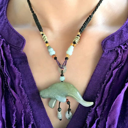 Handcrafted Mens Jewelry a Sea Lion Pendant Unique Father’s Day Gift