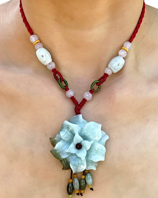 Handcrafted Necklace for November Birth Flower Necklace for Women