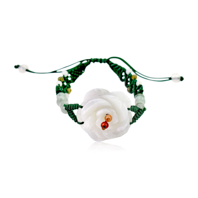 Handcrafted jade bracelet for a friend’s birthday celebration