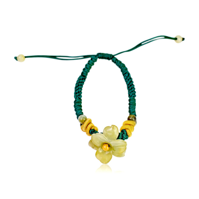 Handmade Flower Shaped Bracelet Star Gazers Flower Inspired Jewelry for Women for Valentine’s Day Elegant and meaningful, just like the woman you love