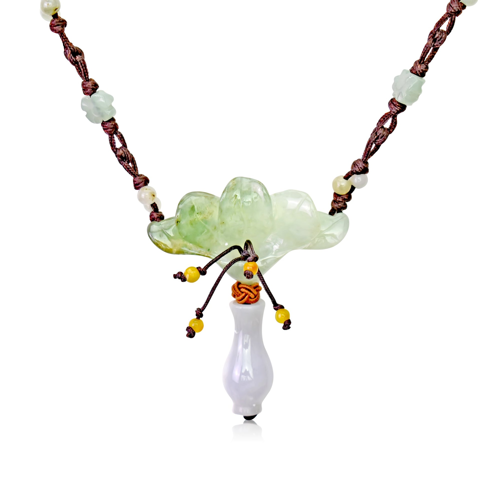 Handmade Jade Peacock in Flowers a Unique Birthday Gift for Wife, Women, or Friends