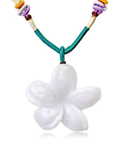 Hawaiian necklace of flowers for women a thoughtful Mother’s Day jewelry filled with love 