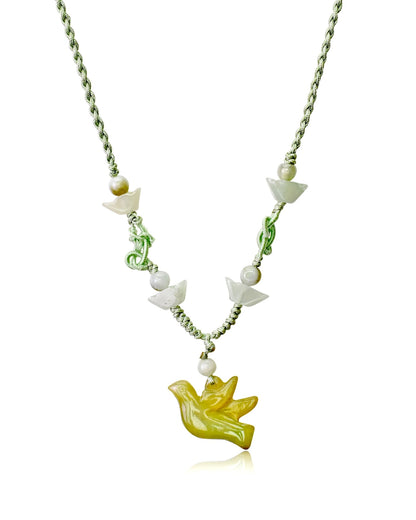 Healing Pendant Bird a Small Bird Necklace for Women, Ideal Birthday Gift or Anniversary Surprise
