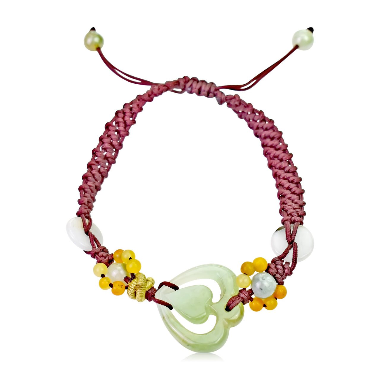 Heart charm bracelet a handmade gift with care, perfect for all holidays