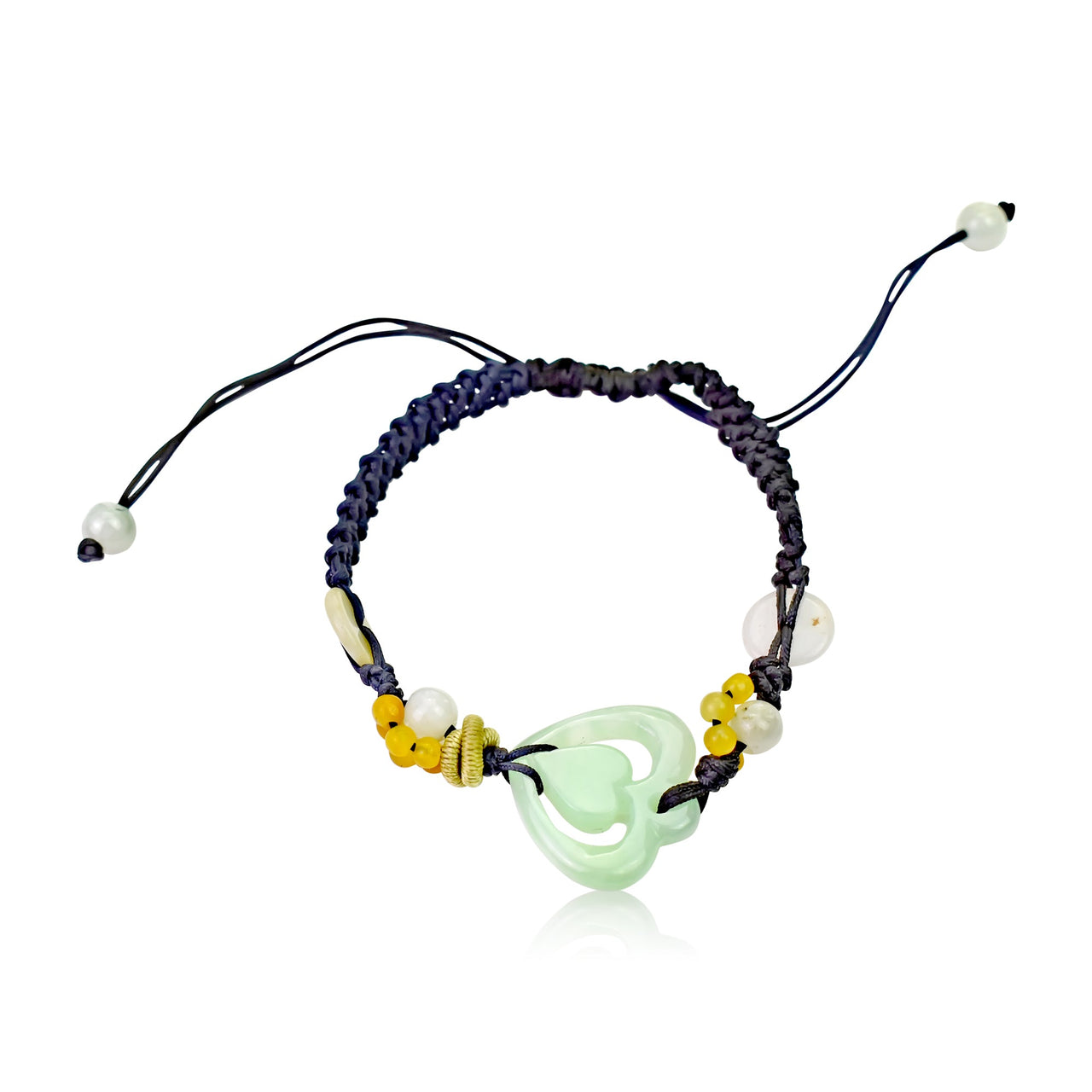 Heart charm bracelet a joyful surprise for the holidays or birthdays