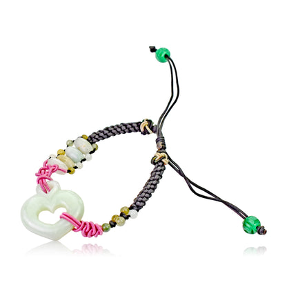 Heart shaped bracelet a perfect gift for Mother’s Day or Valentine’s Day