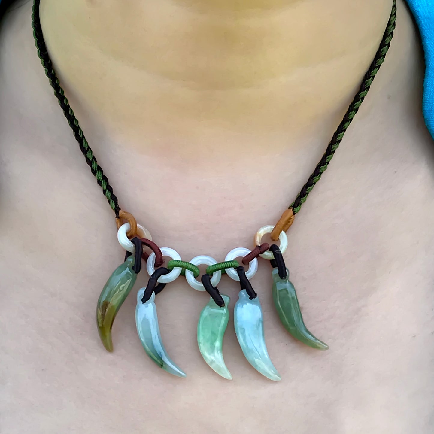 Spice your life with this Chili Handmade Jade Necklace