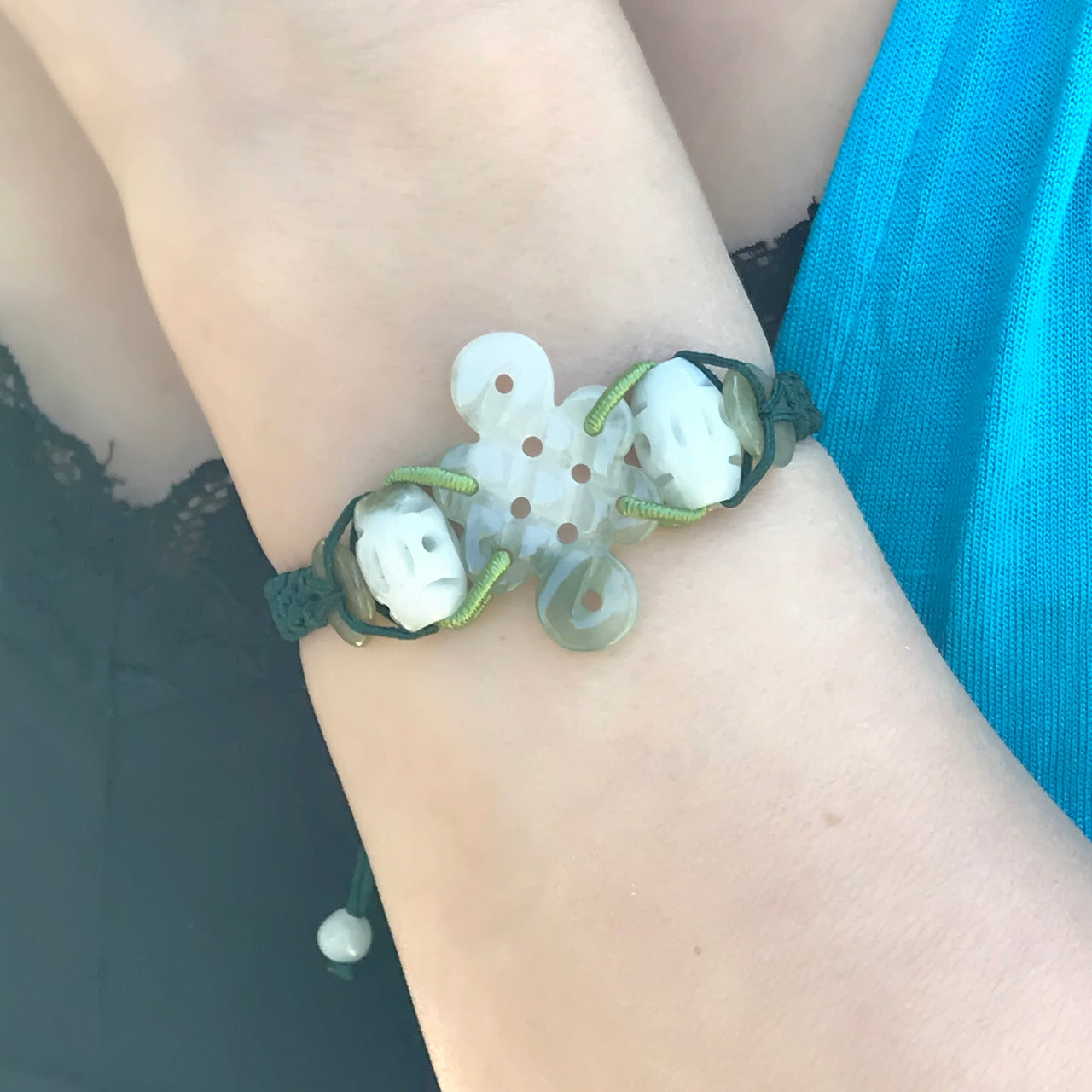 Infinity Symbol Jewelry Meaningful Gifts for Mom Infinity Symbol Bracelet Mother's Day Gift Jade Harmonizes, Infinity Endures
