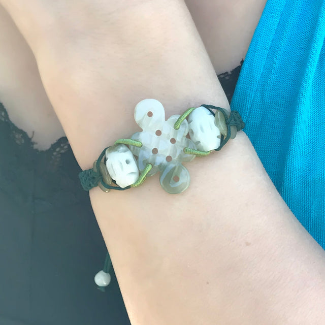 Infinity Symbol Jewelry Meaningful Gifts for Mom Infinity Symbol Bracelet Mother's Day Gift Jade Harmonizes, Infinity Endures
