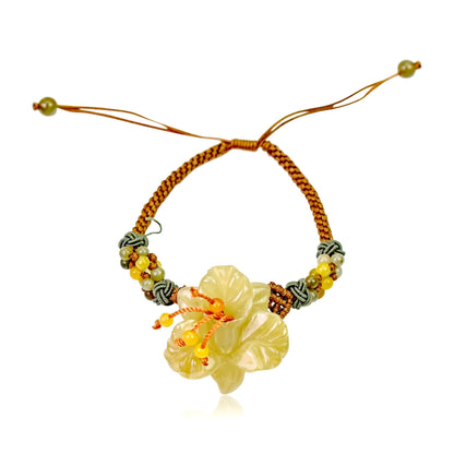 Iris Bracelet Birthday Gift with Birth Month Flower Bracelet  