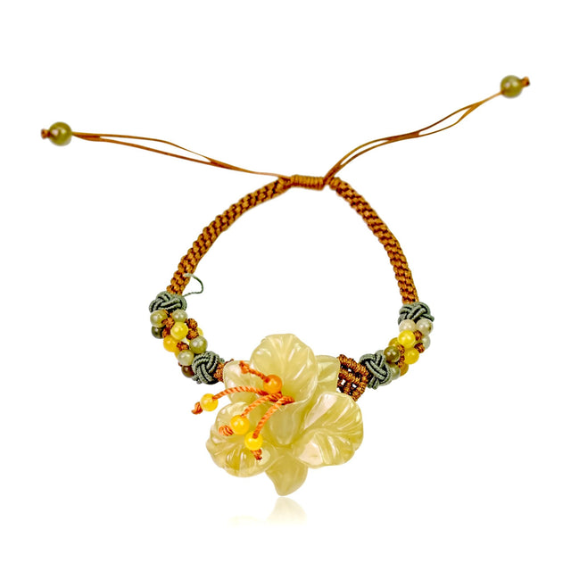 Iris Bracelet Birthday Gift with Birth Month Flower Bracelet  