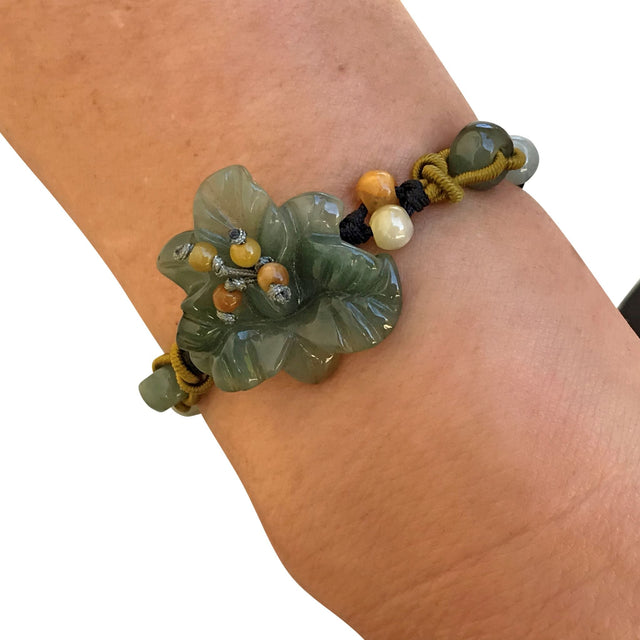 Iris Bracelet Handmade Jewelry Jade Bracelet 