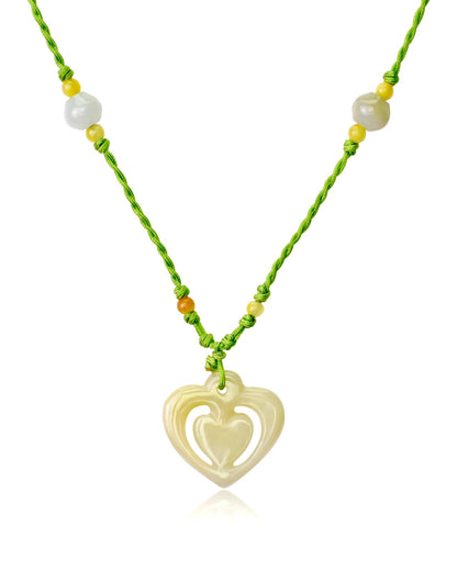 Jade Heart pendants for women perfect for birthdays or special occasions with heartfelt energy