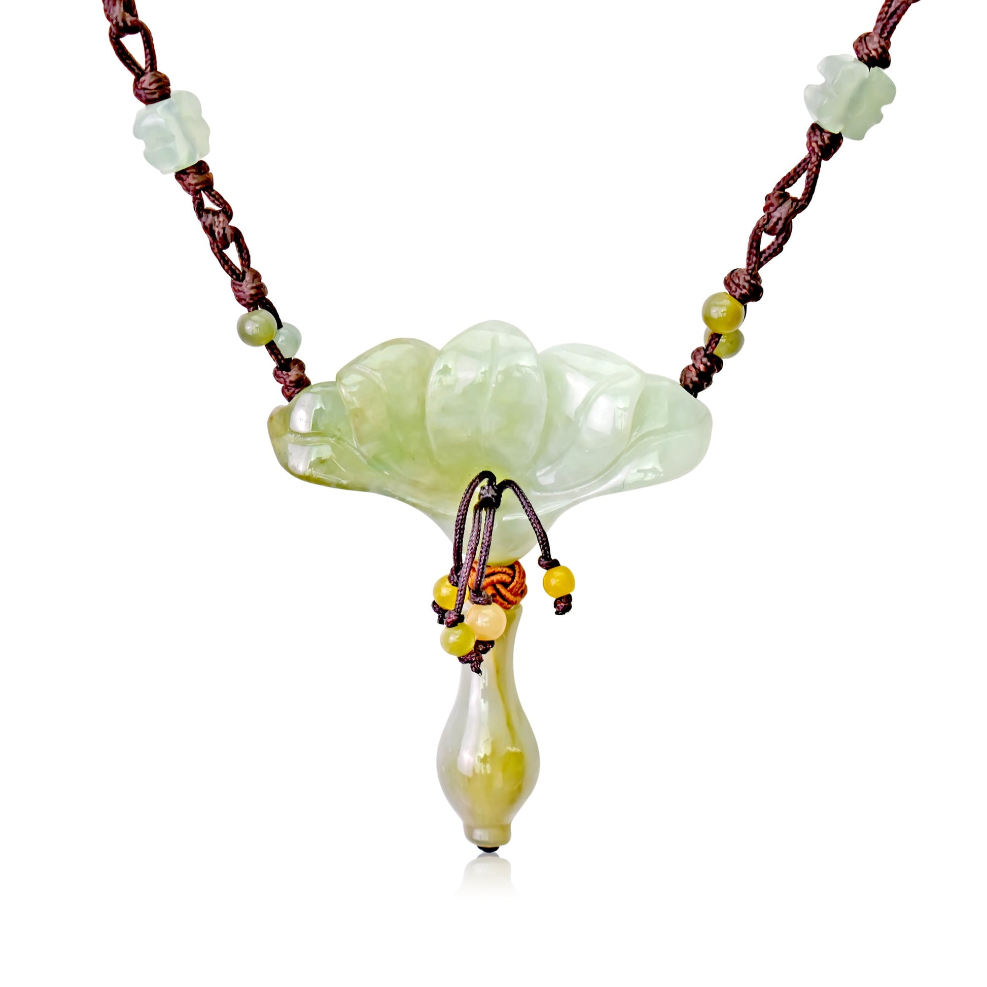 Jade Jewelry with Peacock in Flowers a Stunning Necklace for Women for Mother’s Day or Anniversaries