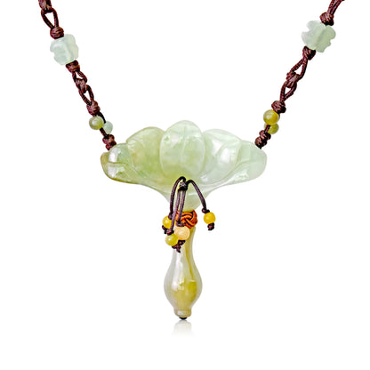 Jade Jewelry with Peacock in Flowers a Stunning Necklace for Women for Mother’s Day or Anniversaries