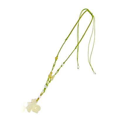 Jade Pendant with Chinese Character for Harmony a Good Luck Jade Pendant a Thoughtful Birthday Gift for Men or Women