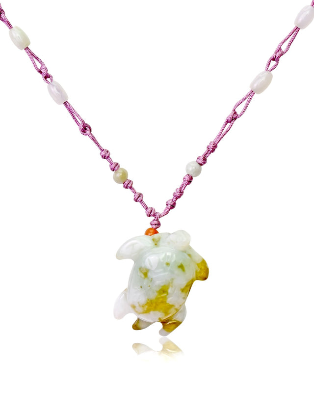 Jade Turtle Necklace Meaningful Turtle Pendant for Women Mother’s Day Gift
Crafted to bring calm, clarity, and connection