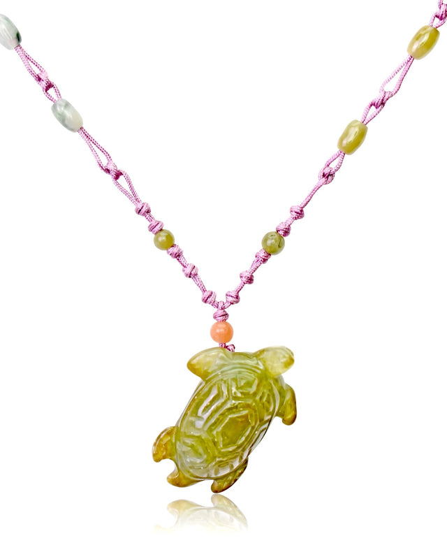 Jade Turtle Necklace with Turtle Pendant Birthday Gift for Friends
A symbol of protection, wisdom, and lifelong friendship