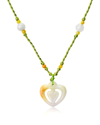 Jade heart pendants for women a meaningful anniversary gift full of good energy and love