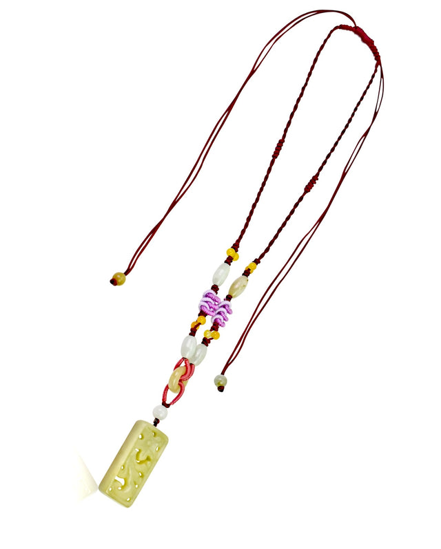 Jade necklace women an elegant gift for celebrating love and emotional strength with this sakura flower necklace