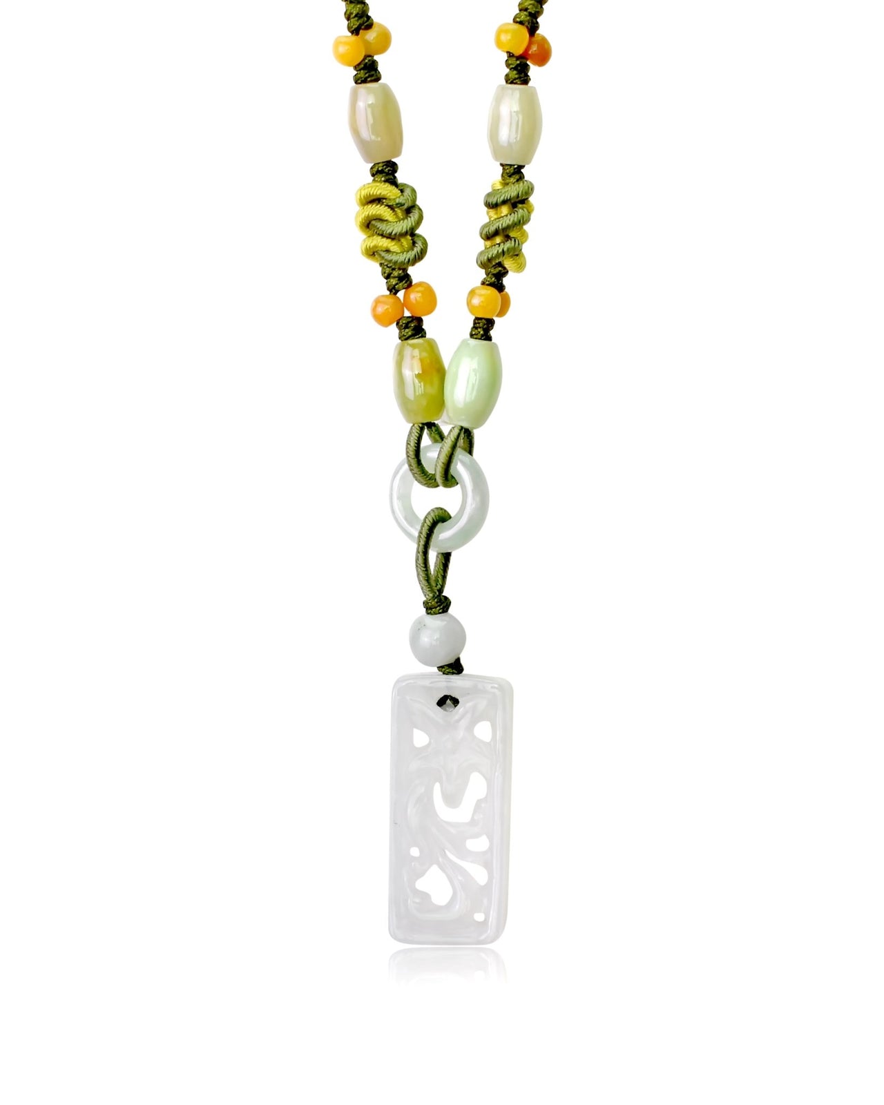 Jade necklace women sakura flower necklace a soft elegance that brings inner calm and strength
