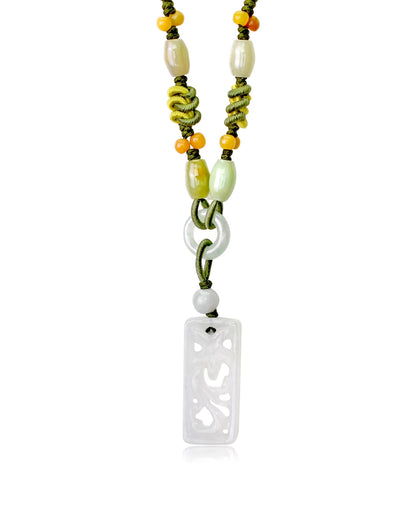 Jade necklace women sakura flower necklace a soft elegance that brings inner calm and strength