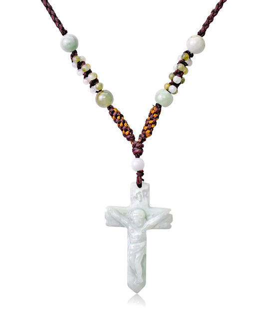 Jesus Cross Necklace for Men and Women’s Spiritual Journey 