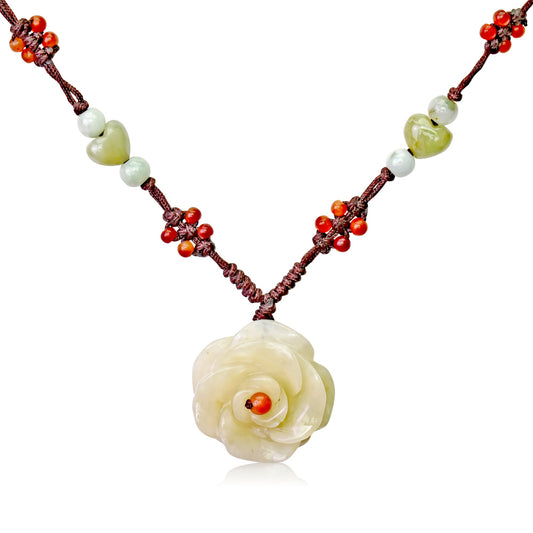 June Birth Flower Necklace Gift She’ll Never Forget Forgetmenot Necklace for Her