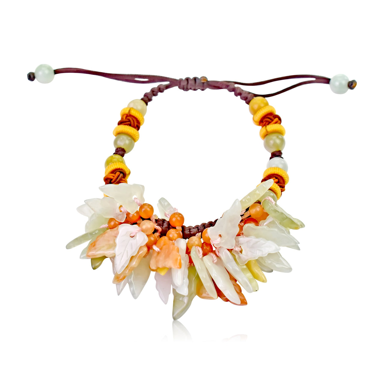 Leaf Bracelet for Women Jewelry with Leaves for Mom Leaf Pendant Christmas Gift