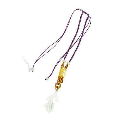 Lovely white protea and floral necklace charm meaningful jewelry gift for women celebrating friendship, love, birthday 