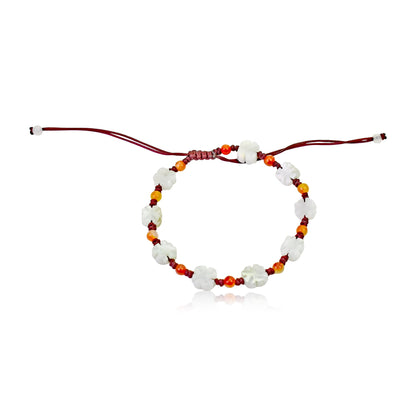 Lucky Charm Bracelet for Women or Kids Four Leaf Clover Bracelet for Birthday