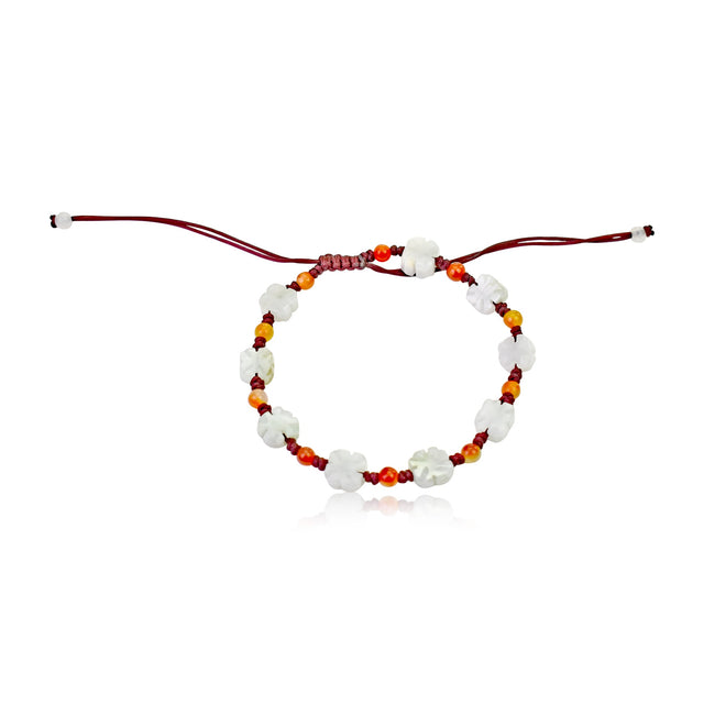 Lucky Charm Bracelet for Women or Kids Four Leaf Clover Bracelet for Birthday