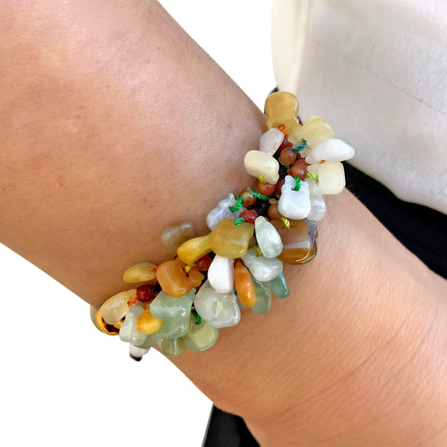 Lucky Jade Bracelet for Women Money Bracelet Gift for Mother’s Day or Anniversaries