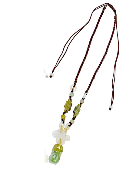 Mom Infinity Necklace for Mom with Jade Gem Gift Idea for Birthdays, Mother’s Day, or Valentine’s Day