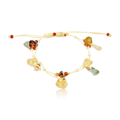 Money Magnet Bracelet a Colorful Bracelet for Women Lucky Bracelet for Friend Birthday 