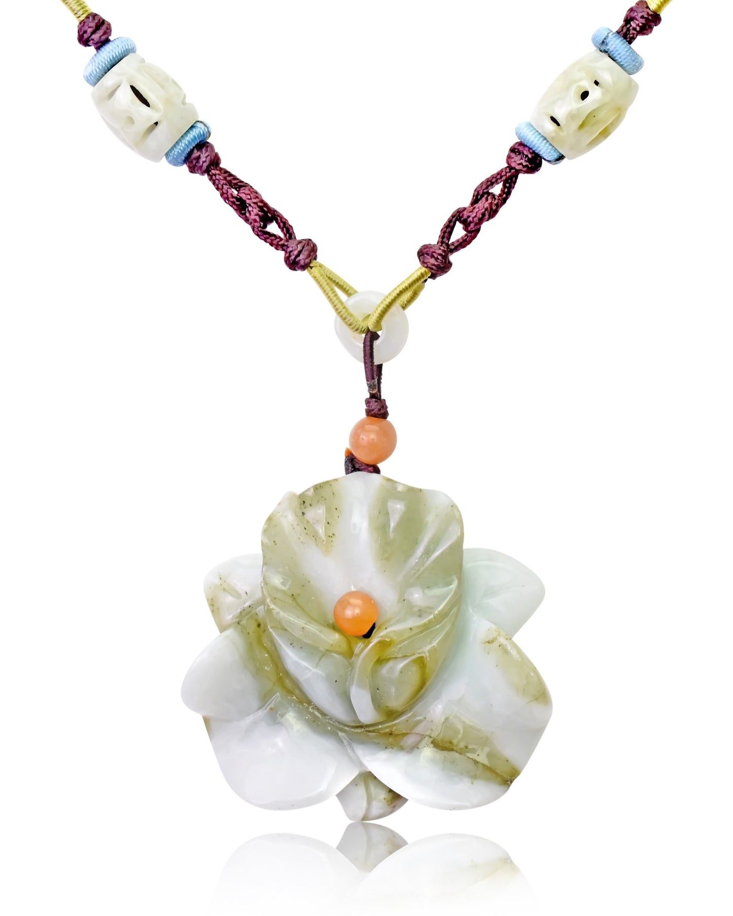 Necklace of Orchid graceful birth flower necklace for mom’s unforgettable moments