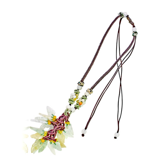 Necklace with Leaf Pendant Christmas Gift a Powerful Symbol of Inner Peace, Resilience, and Transformation
