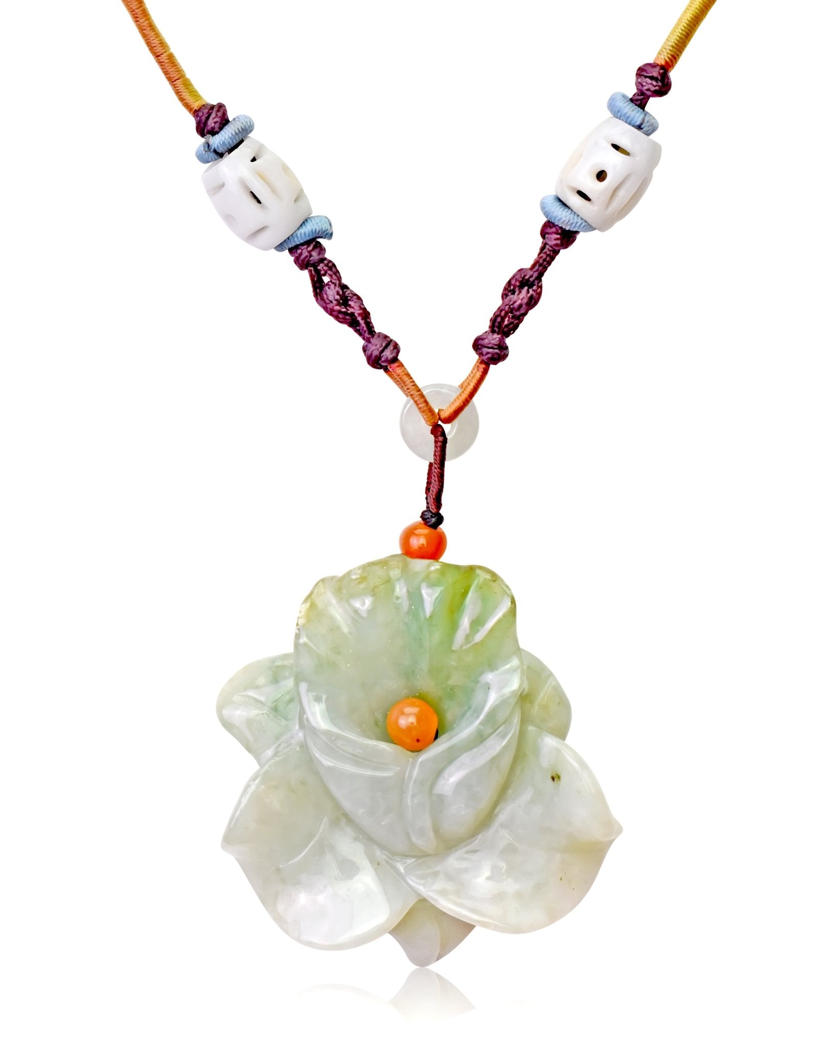 Orchid Flower Graceful birth flower necklace for mom’s unforgettable birthday
