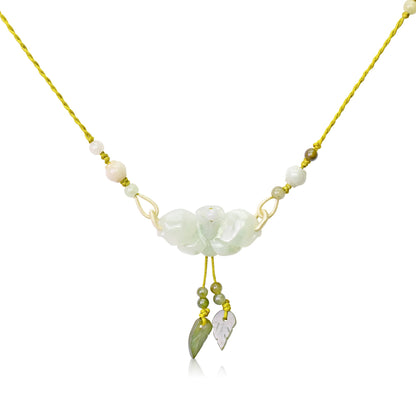 Orchid butterfly jewelry gift for women who love nature