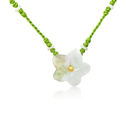 Pendant Handmade Aster Flower Pendant for Women September Birthday Gift 