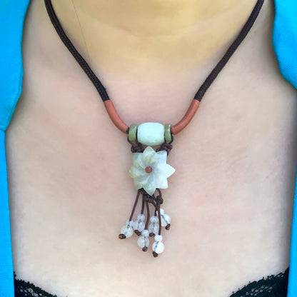 Personalized Chrysanthemum Necklace for Mother's Day Gift